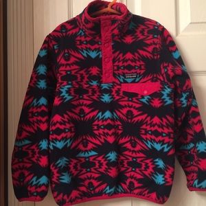 Girls Patagonia synchilla fleece